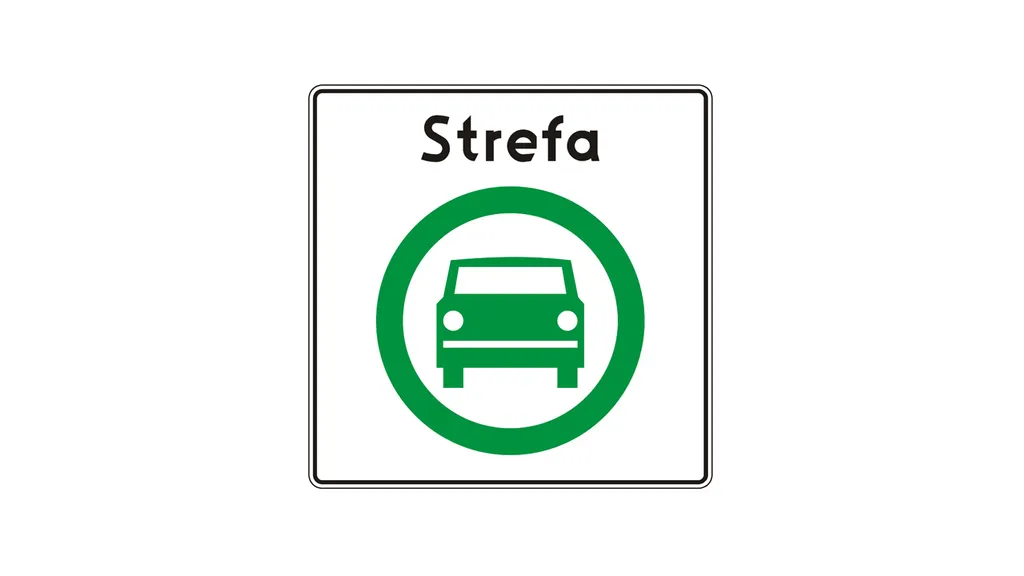 Czy ten znak oznacza wjazd do strefy czystego transportu?
