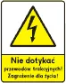 Znaki dodatkowe - Sieć pod napięciem, numer G-2