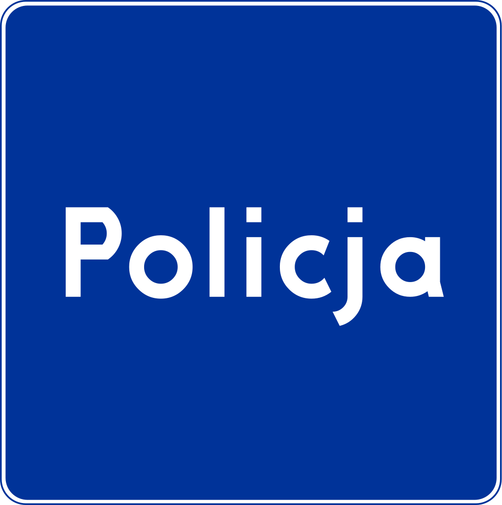 Znaki informacyjne - Policja, numer D-21a